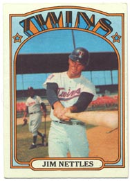 1972 Topps Baseball Cards      131     Jim Nettles